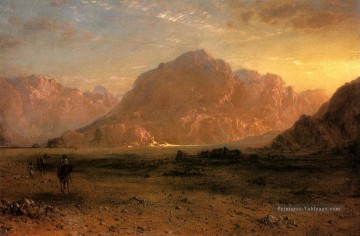 Frederic Edwin Church œuvres - Le paysage du Désert d’Arabie Fleuve Hudson Frederic Edwin Church